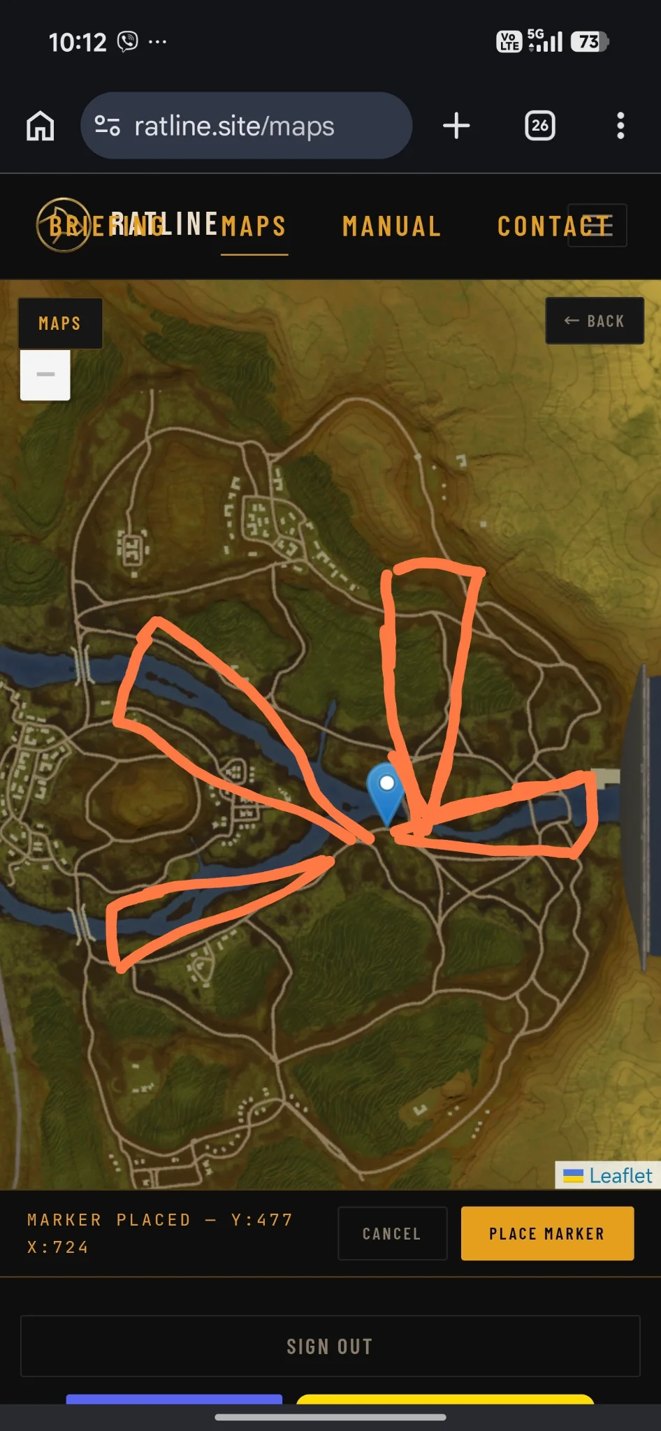 Tactical position on 38thParallel