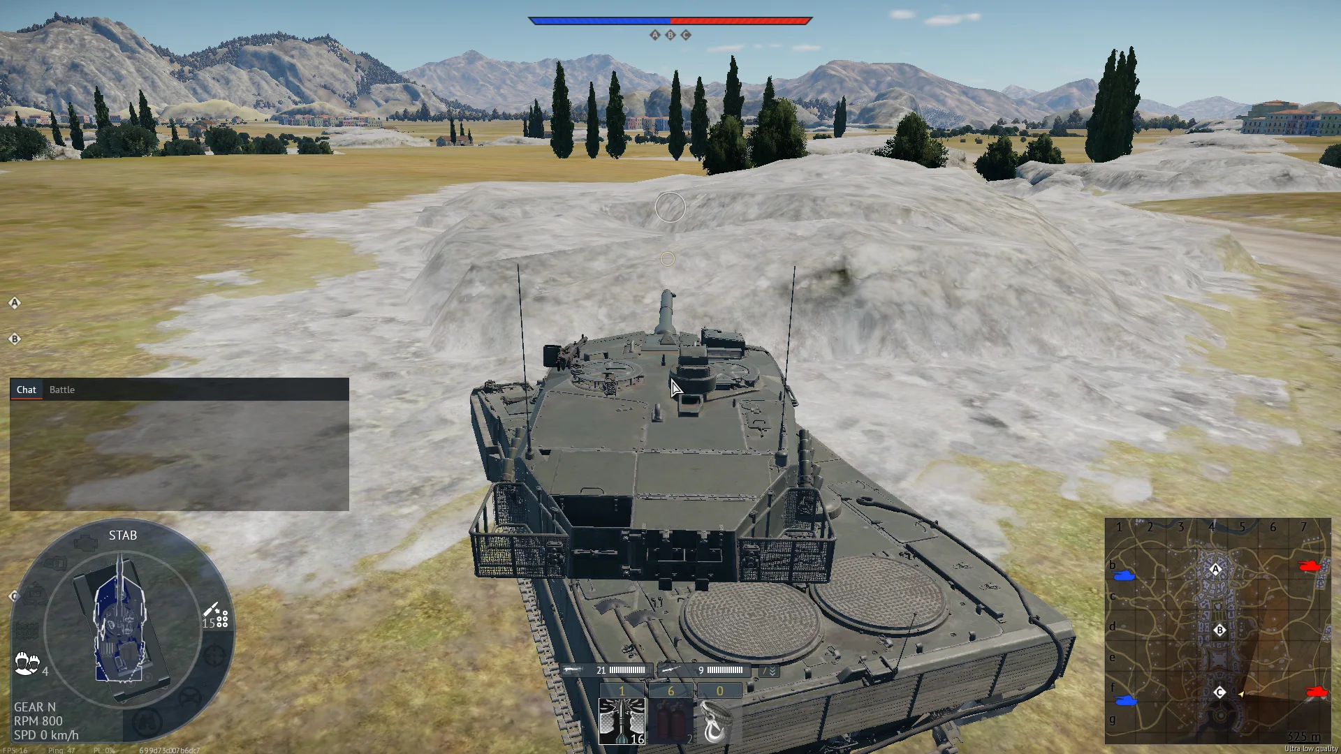 Tactical position on Campania
