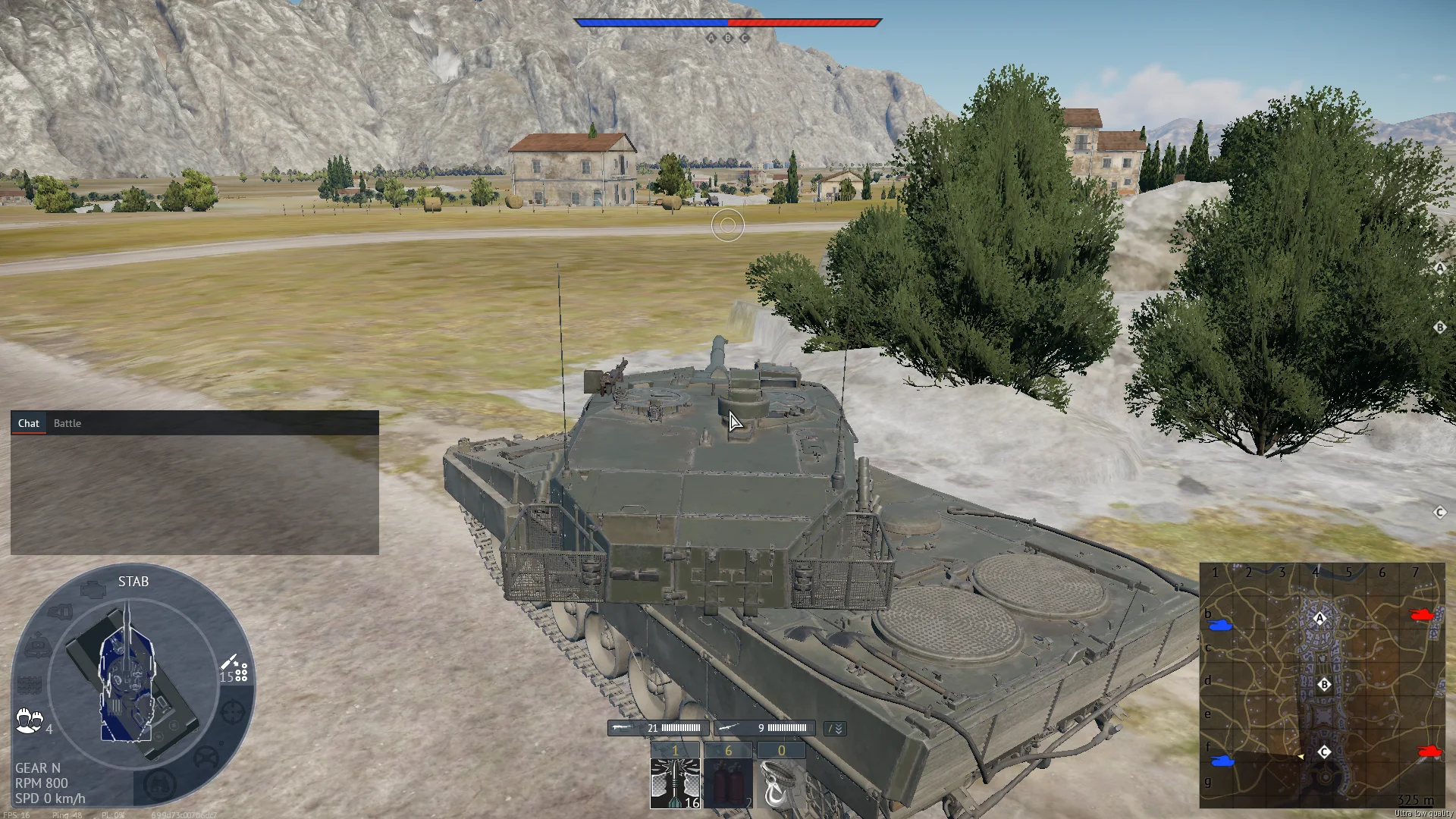 Tactical position on Campania