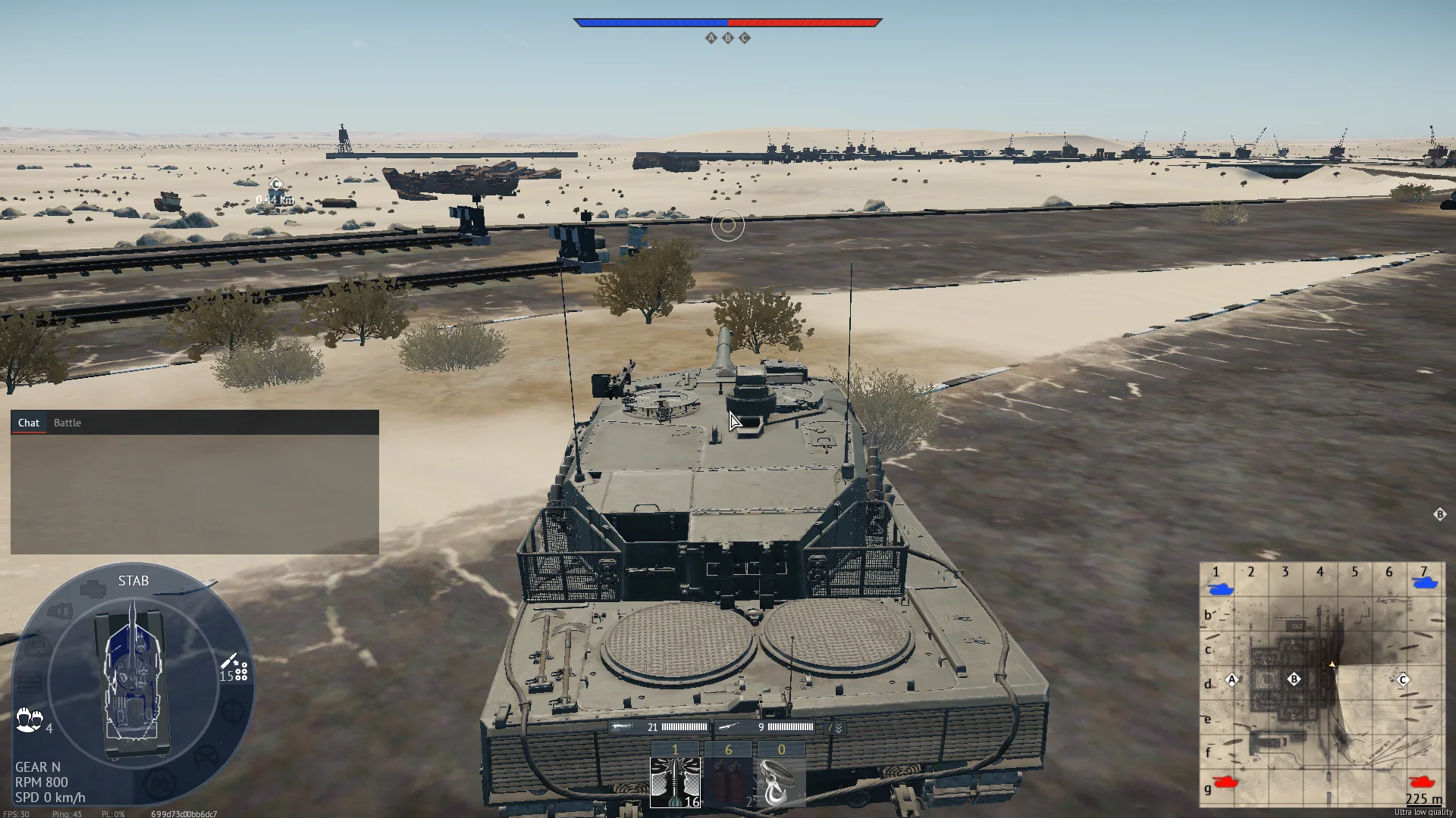 Tactical position on AralSea