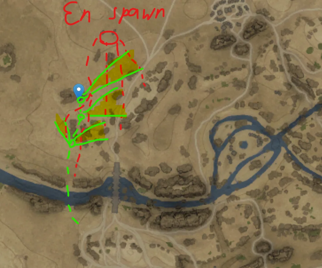 Tactical position on Tunisia