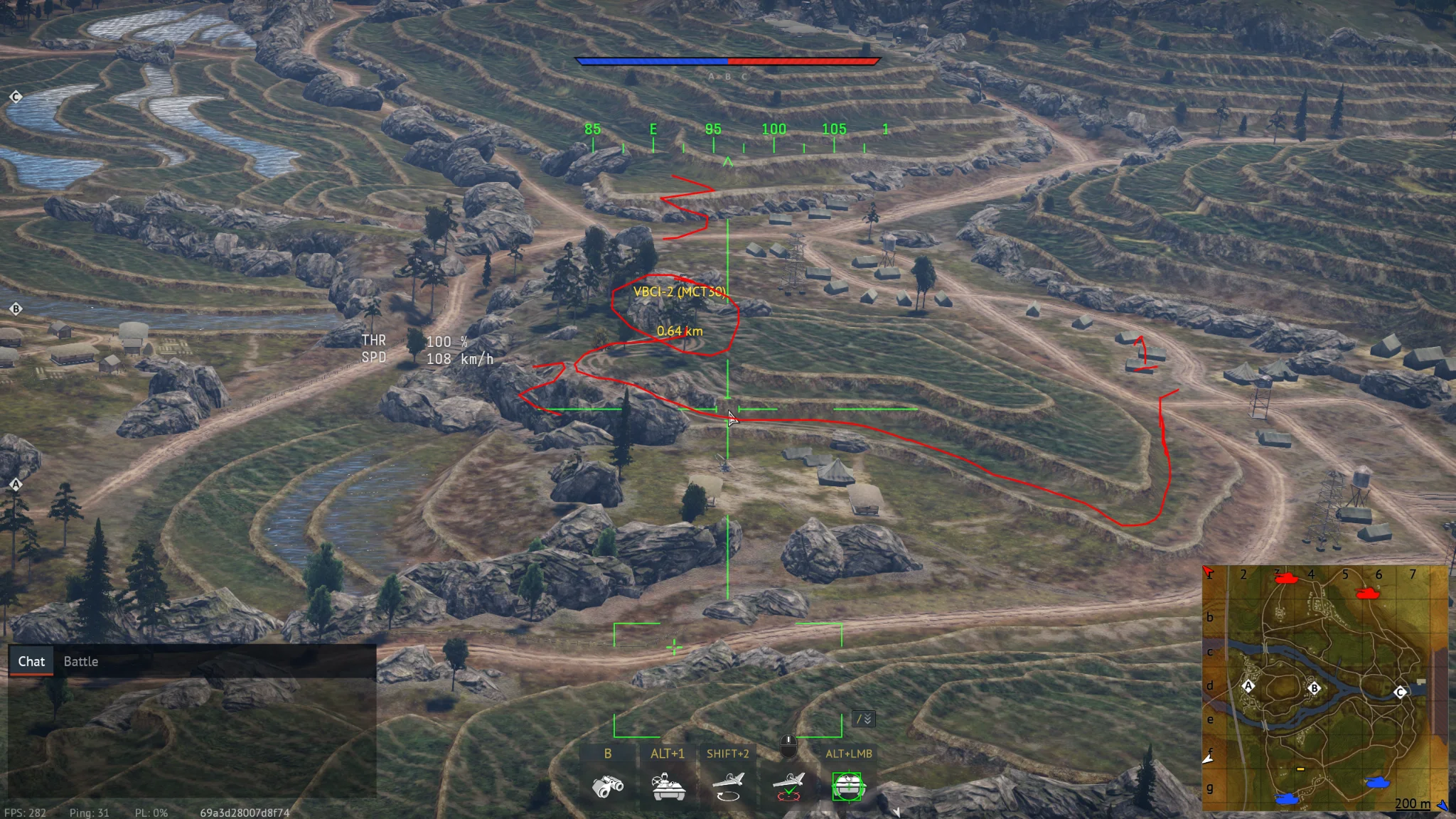 Tactical position on 38thParallel