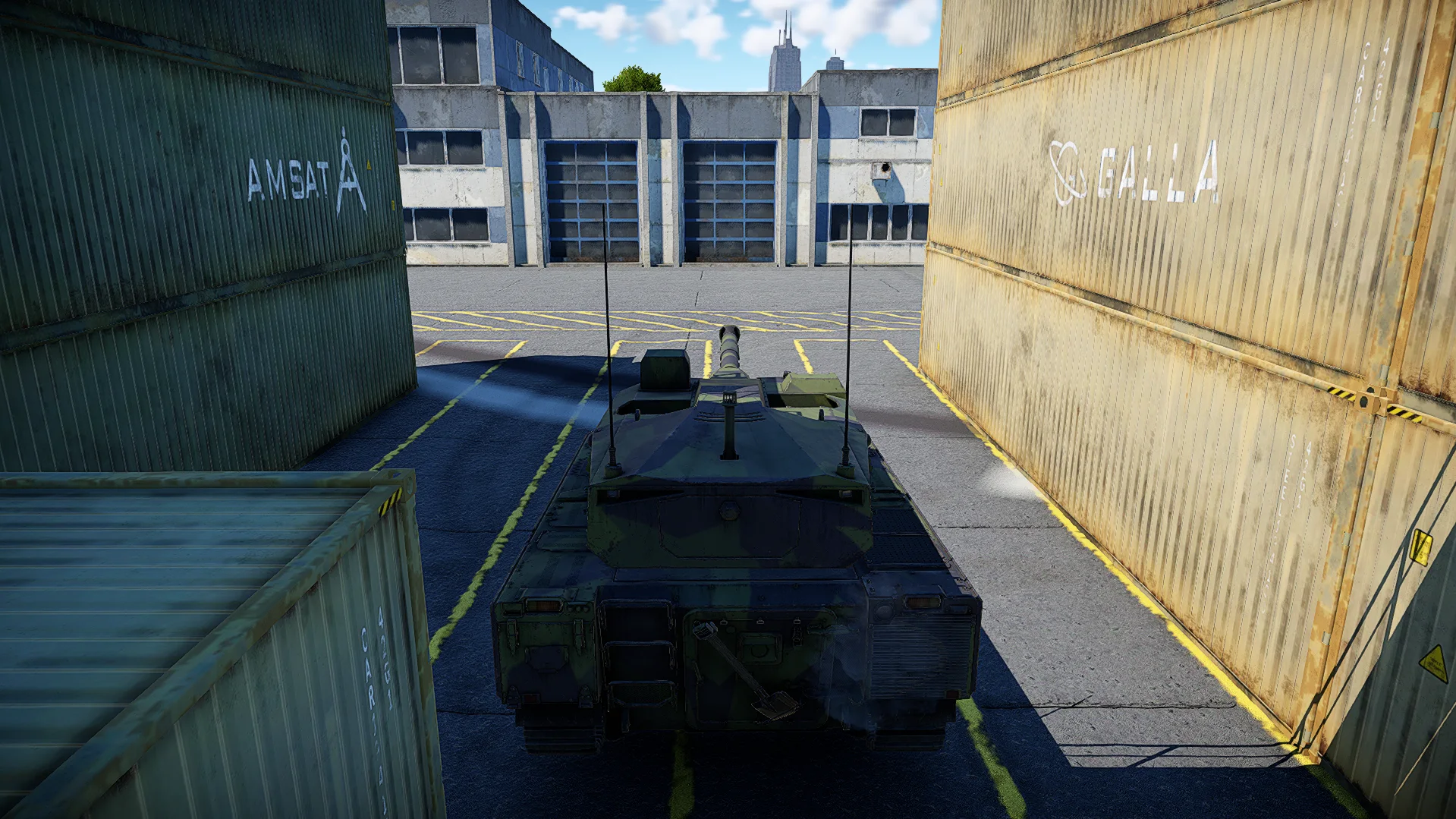 Tactical position on CargoPort