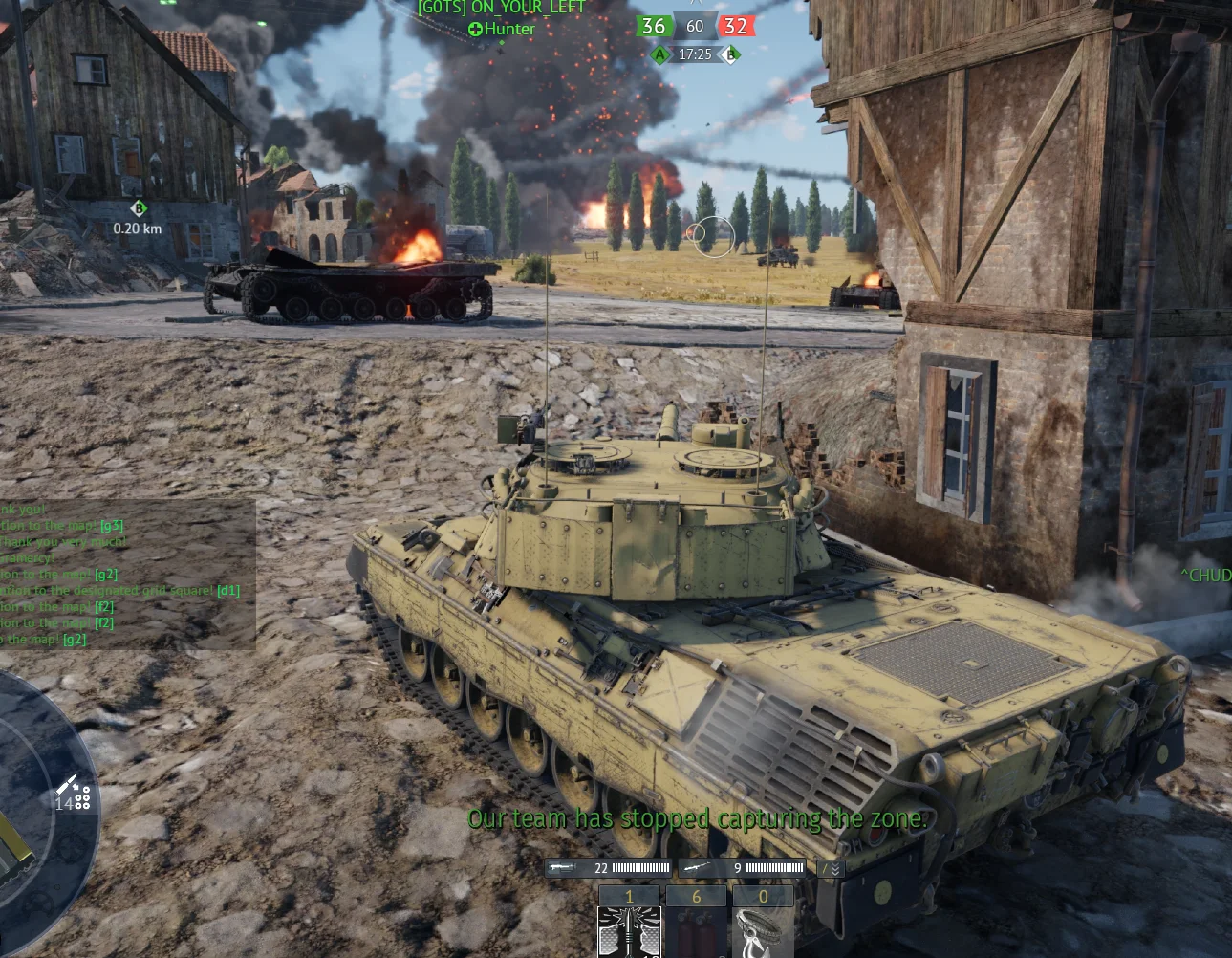 Tactical position on Normandy
