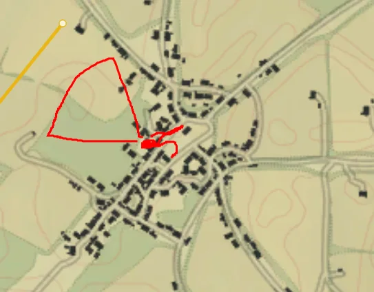 Tactical position on Ardennes