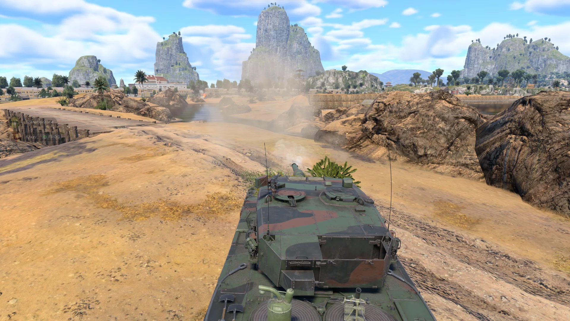 Tactical position on VietnamHills