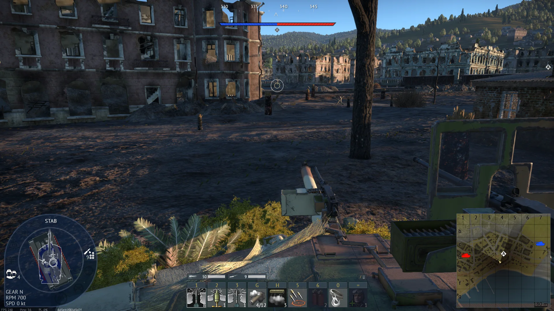 Tactical position on PortNovorossiysk