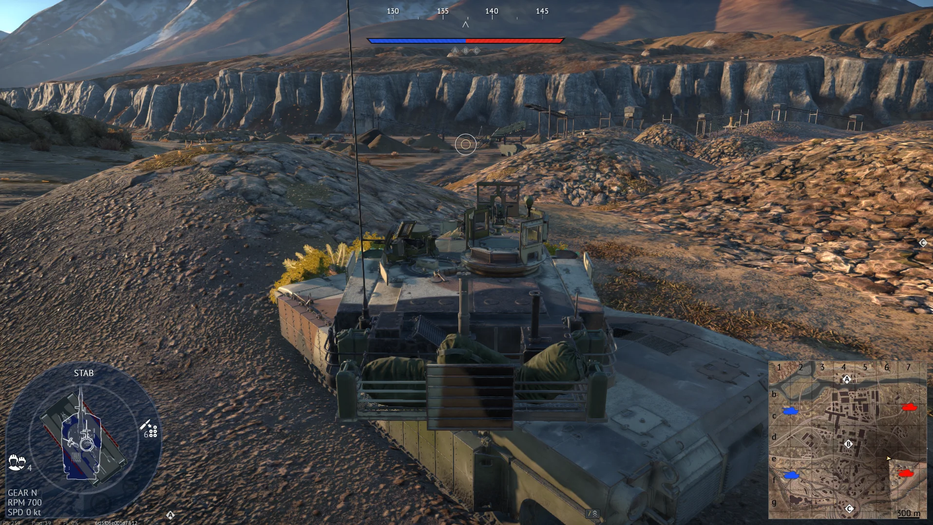 Tactical position on GoldenQuarry