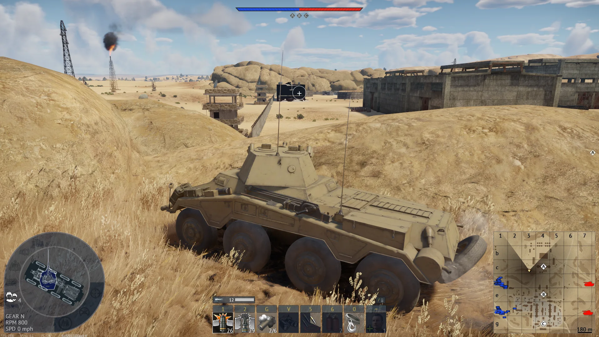 Tactical position on MiddleEast