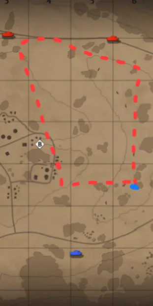 Tactical position on Sinai