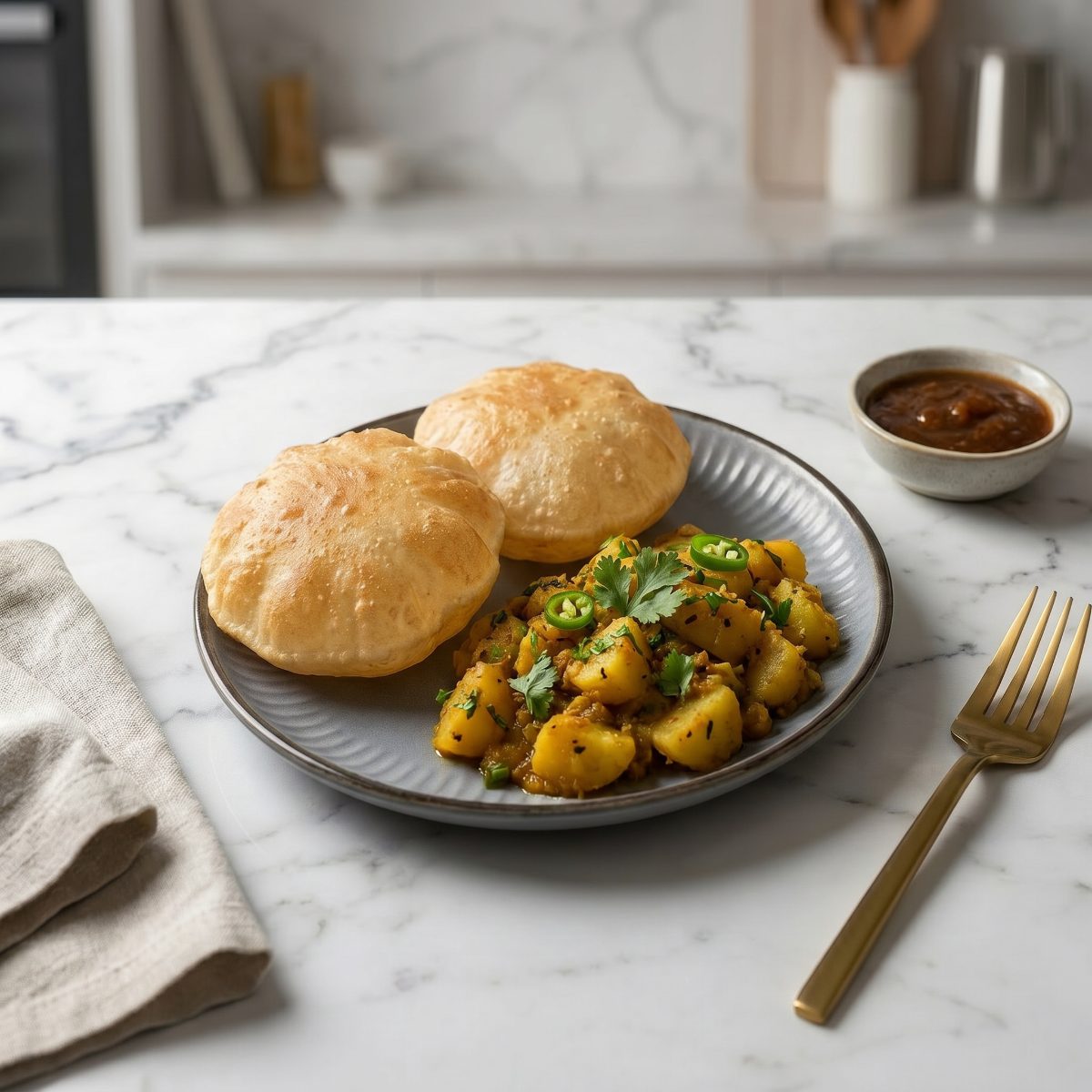 Puri Aloo/Chhole