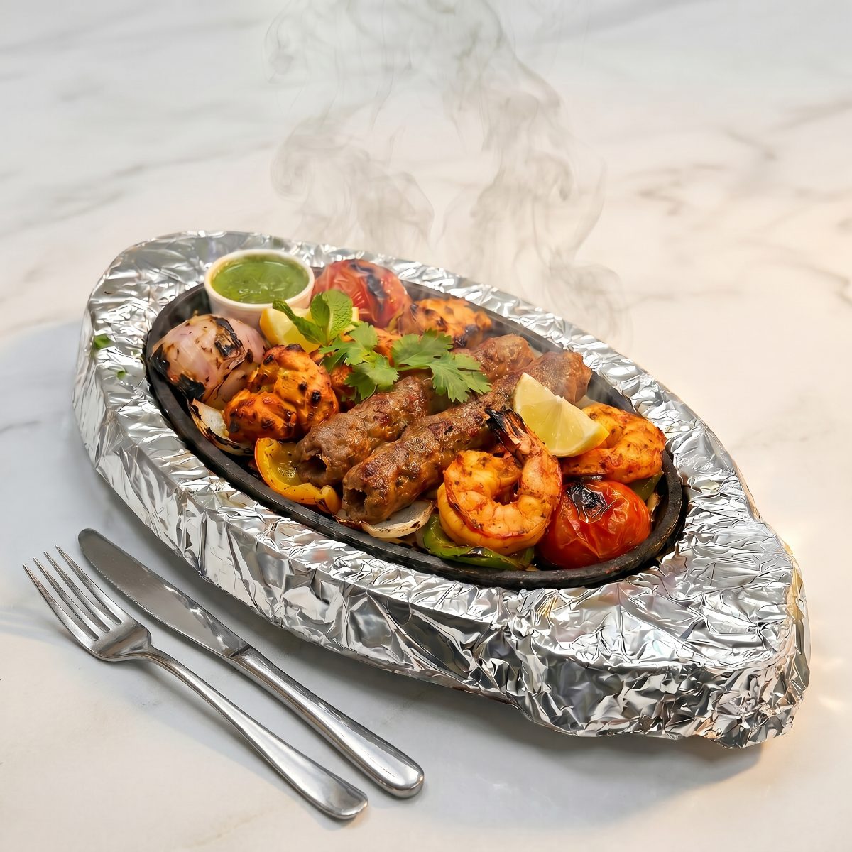 Non Veg Grill Platter