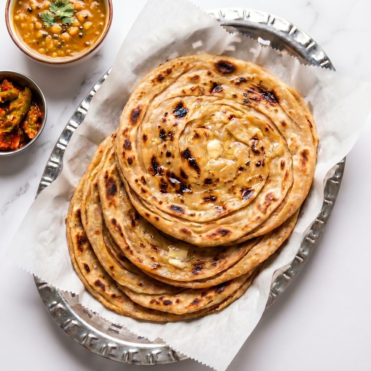 Tawa Lachcha Paratha