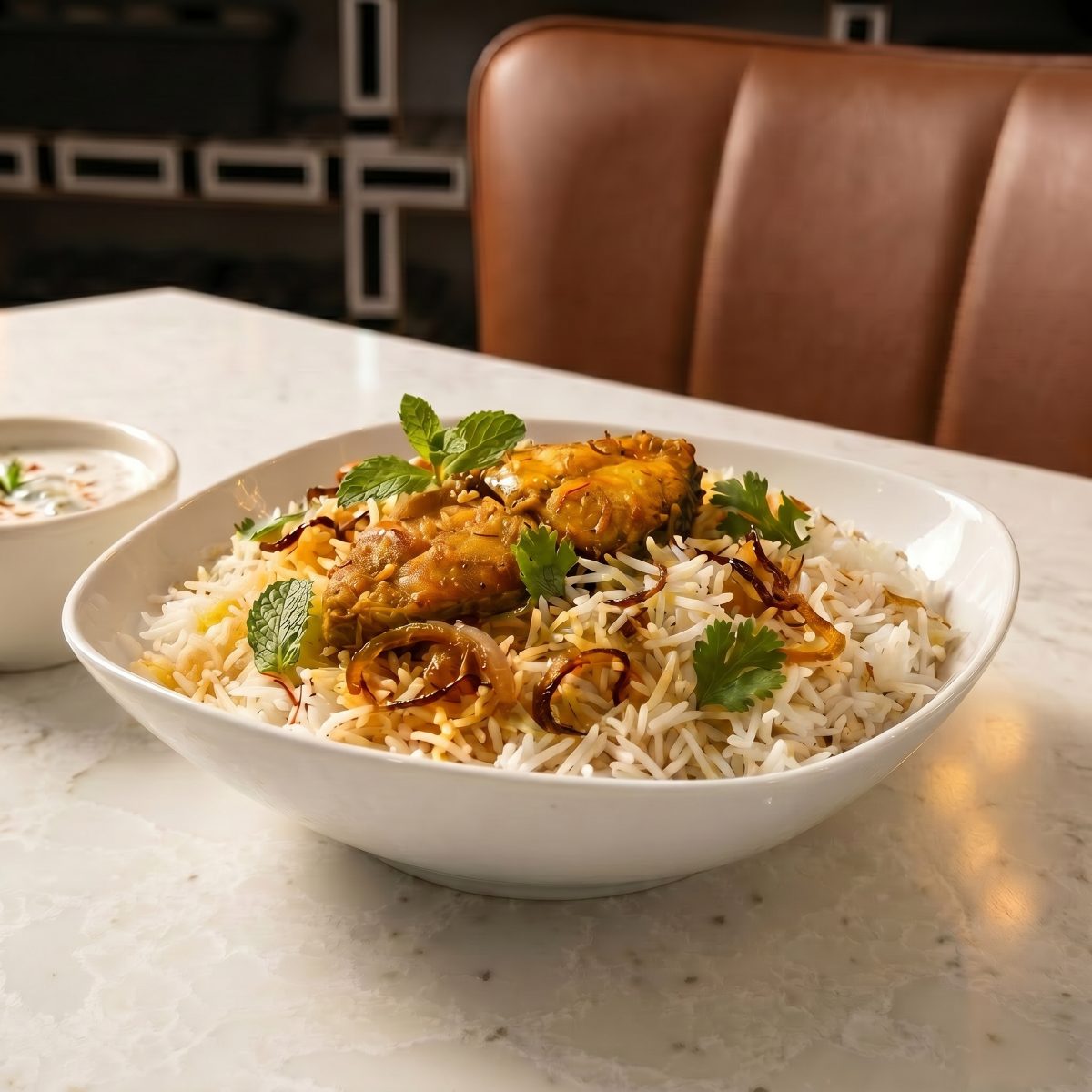 Chilli Gobi Biryani