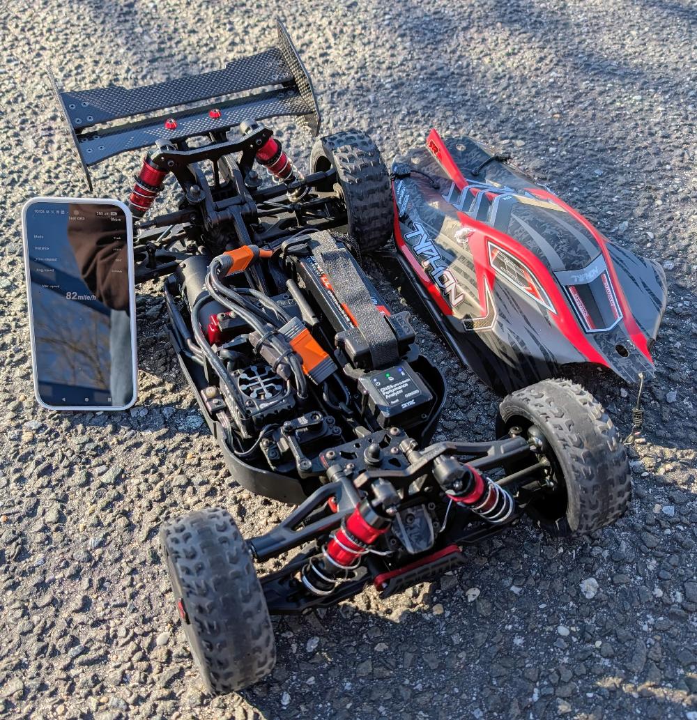 Arrma Typhon V5 6S run photo