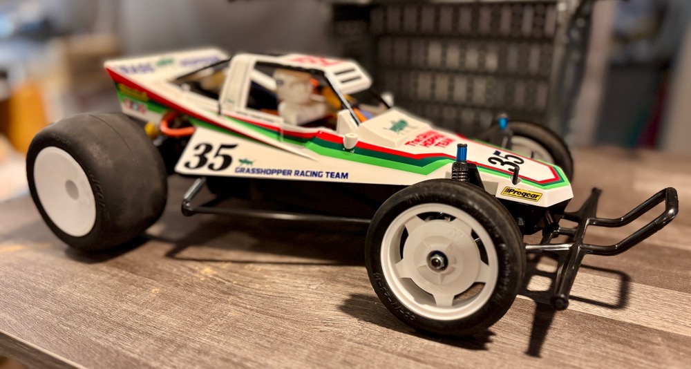 Tamiya Hornet run photo