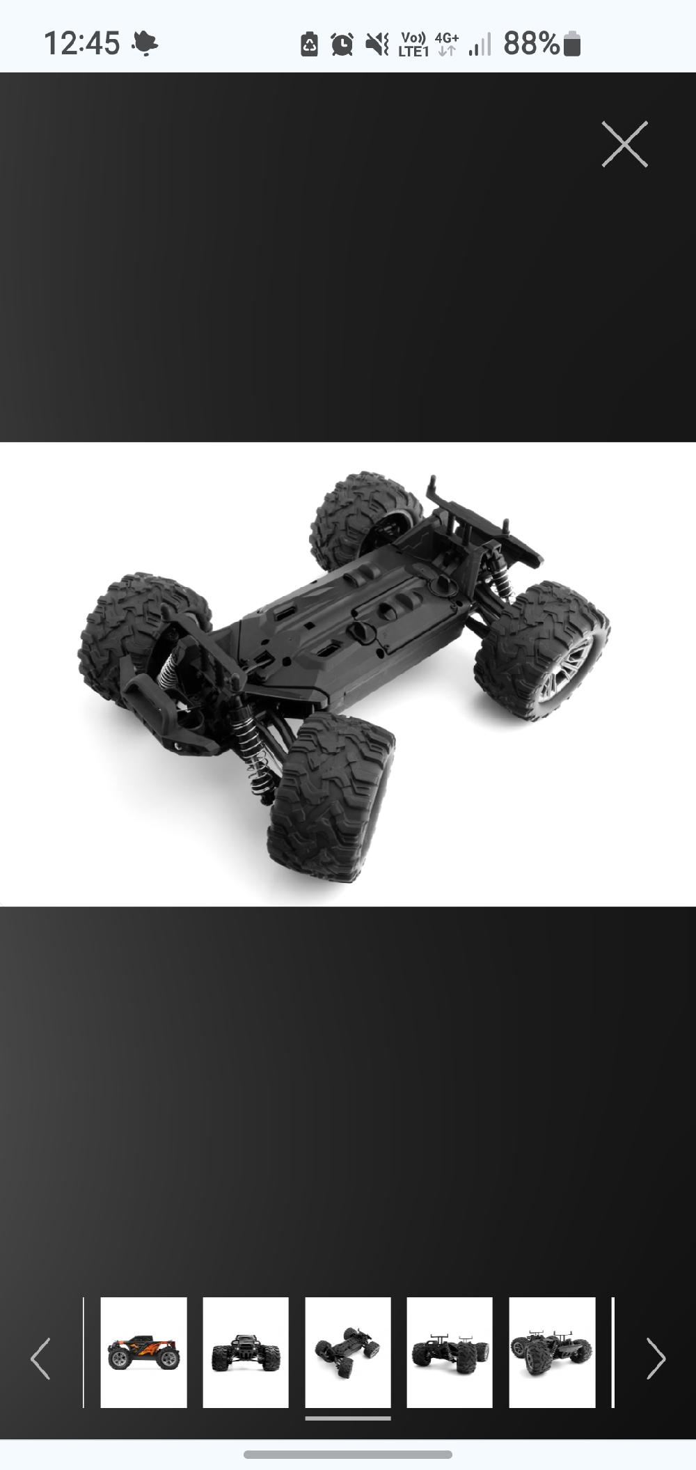 KAVAN GRT-16 Tracker 4WD Monster Truck run photo
