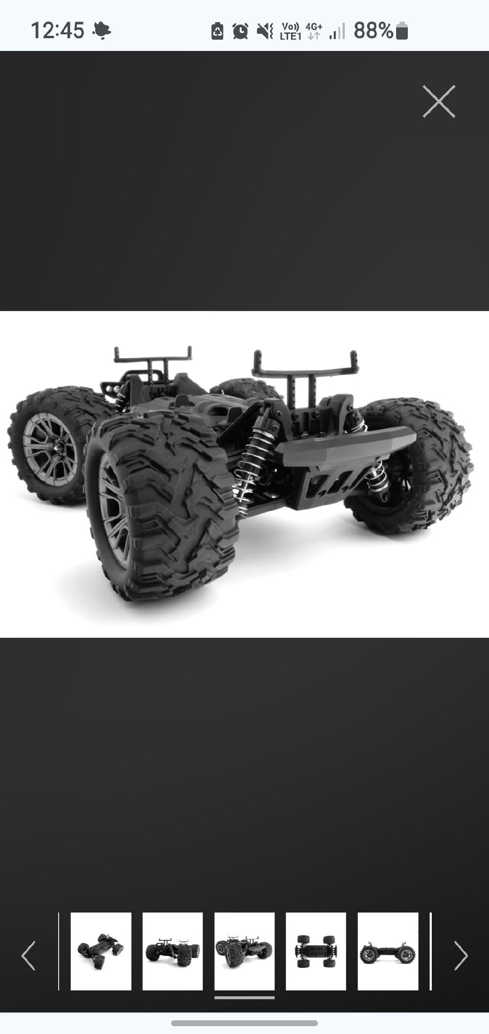 KAVAN GRT-16 Tracker 4WD Monster Truck run photo