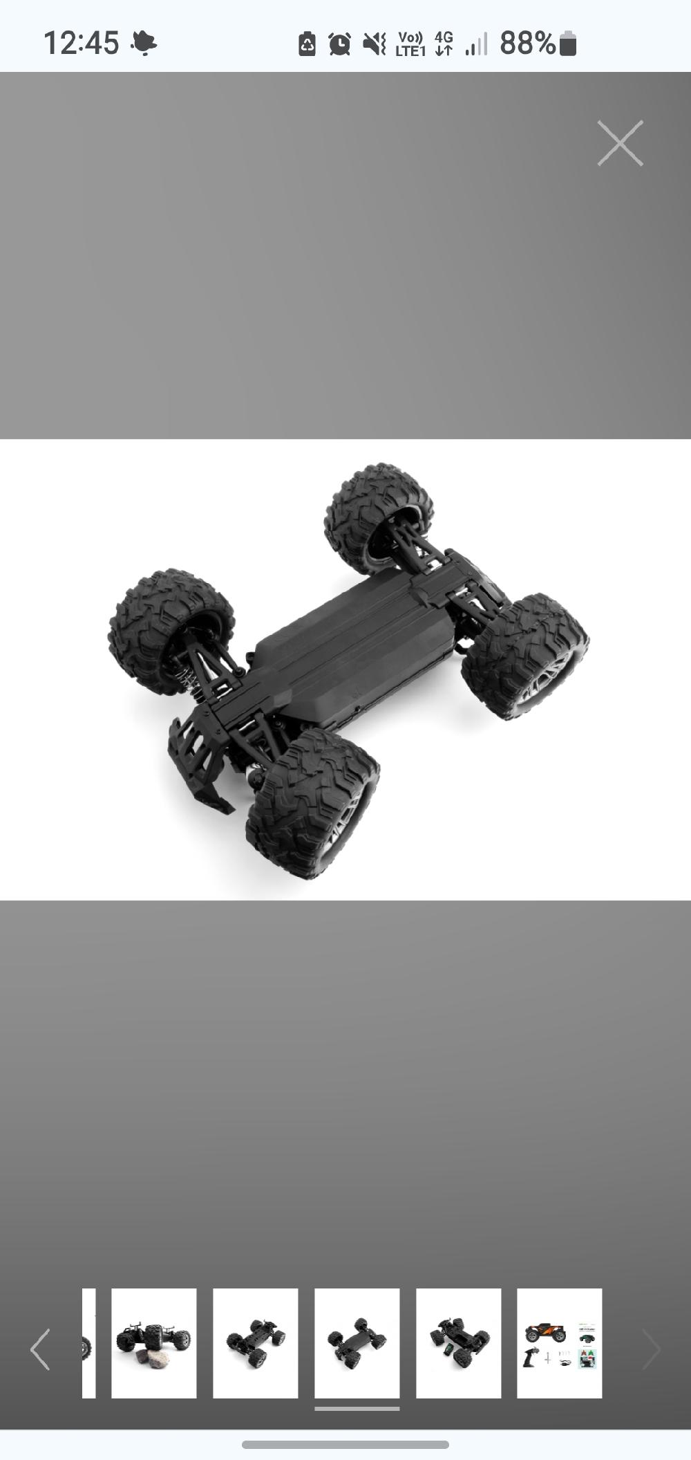 KAVAN GRT-16 Tracker 4WD Monster Truck run photo