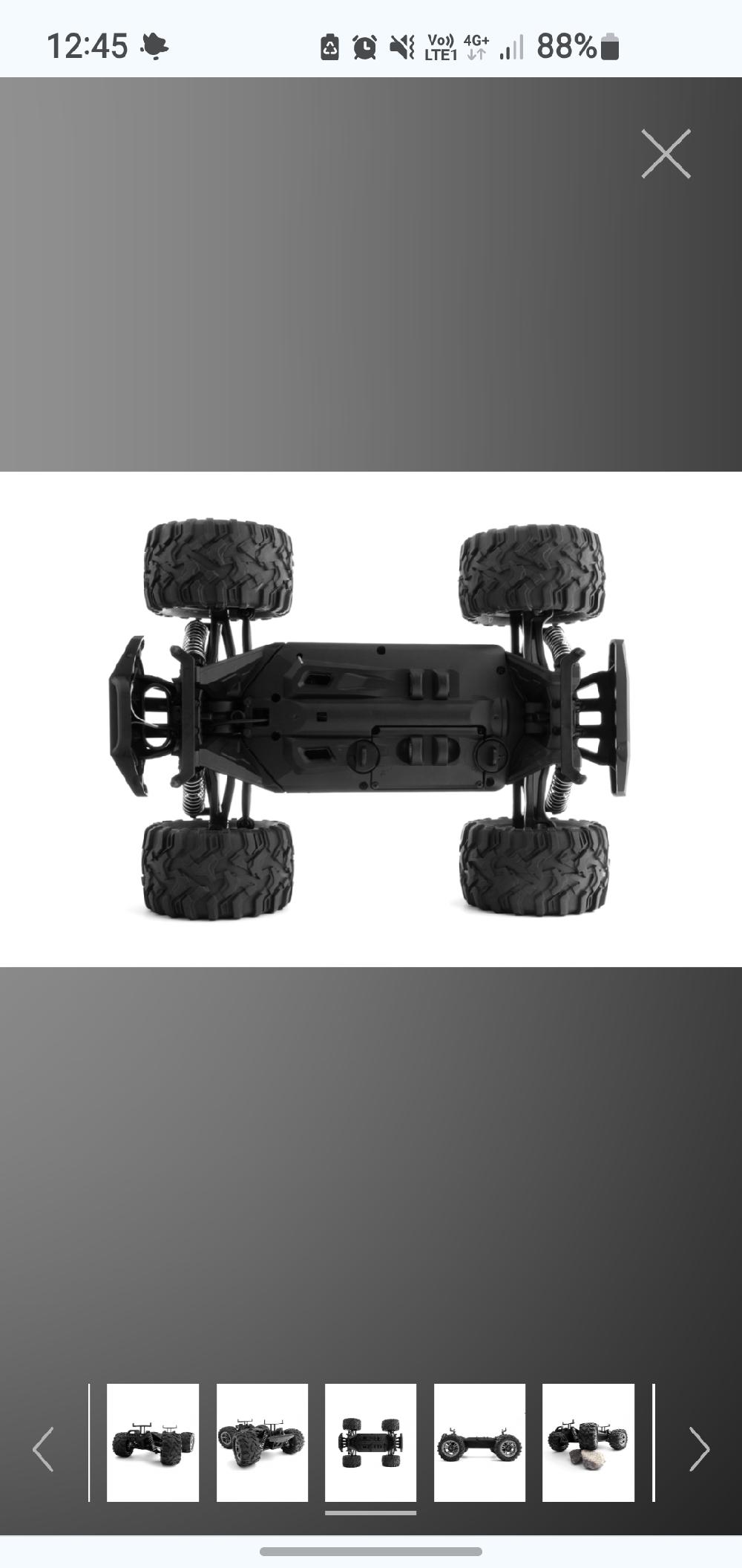 KAVAN GRT-16 Tracker 4WD Monster Truck run photo