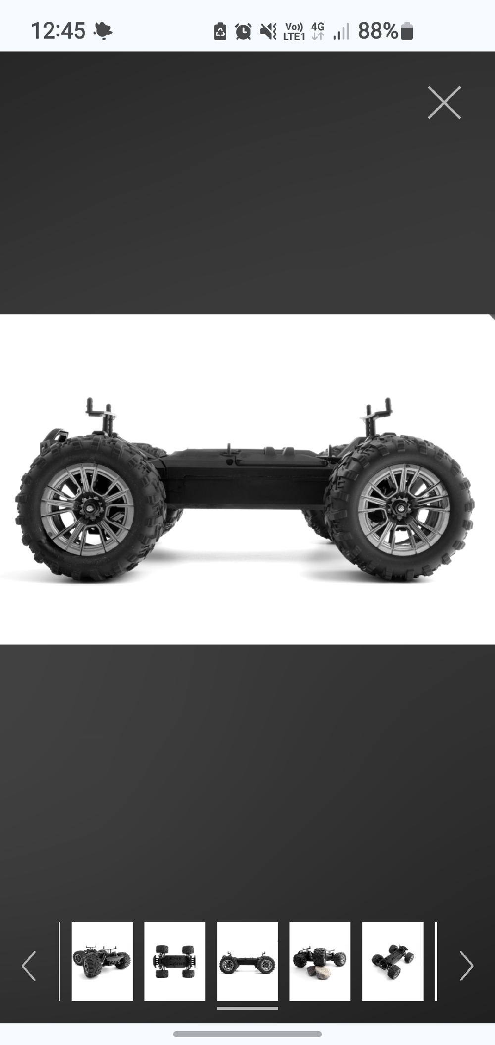 KAVAN GRT-16 Tracker 4WD Monster Truck run photo