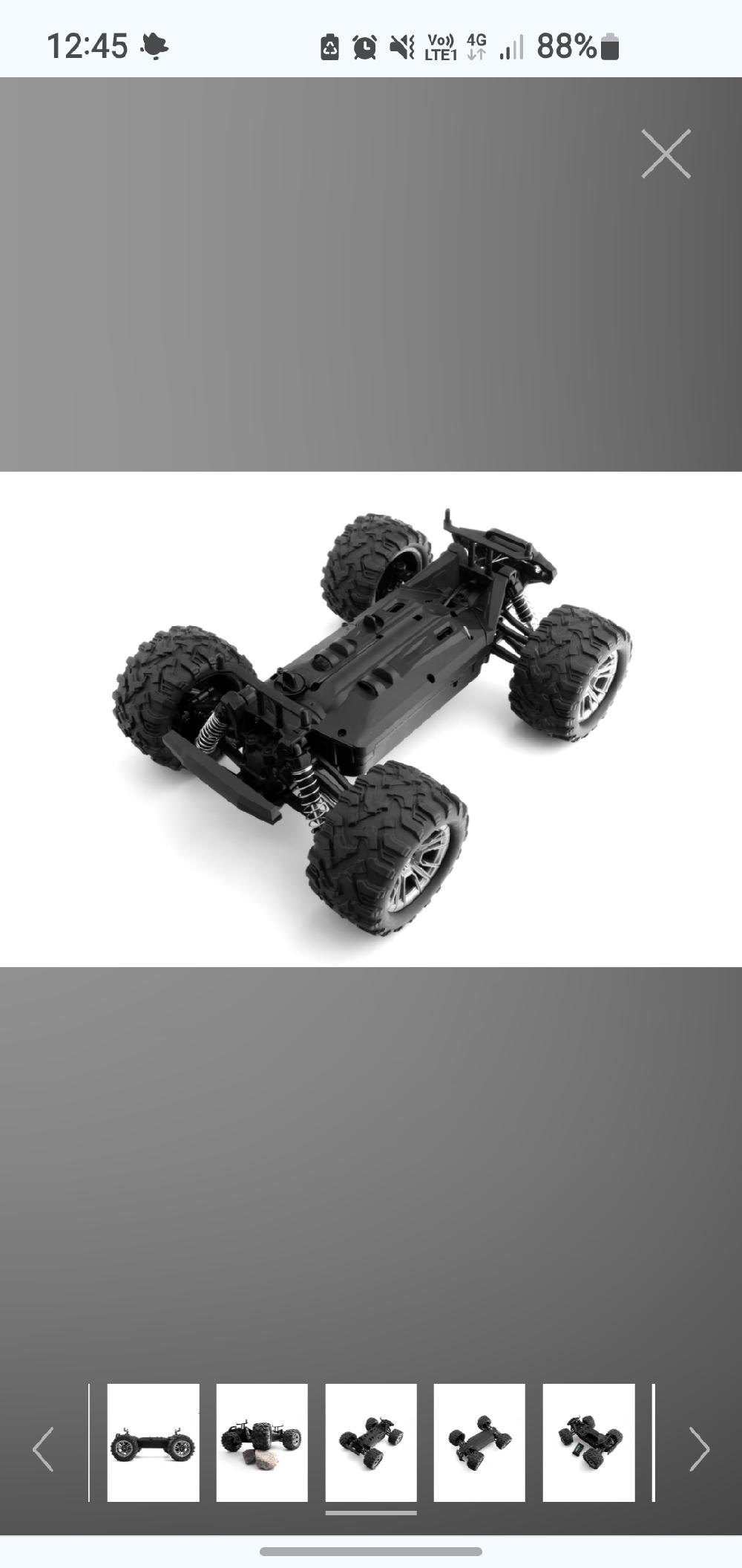 KAVAN GRT-16 Tracker 4WD Monster Truck run photo