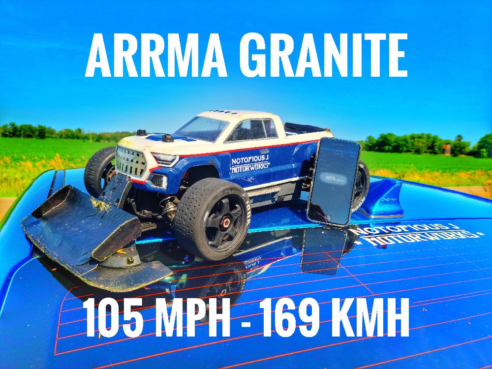 Arrma Granite BLX run photo