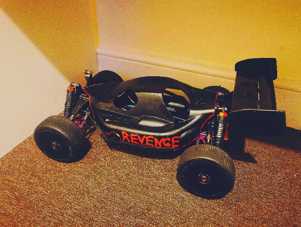 HPI Trophy 3.5 v2 1/8 run photo