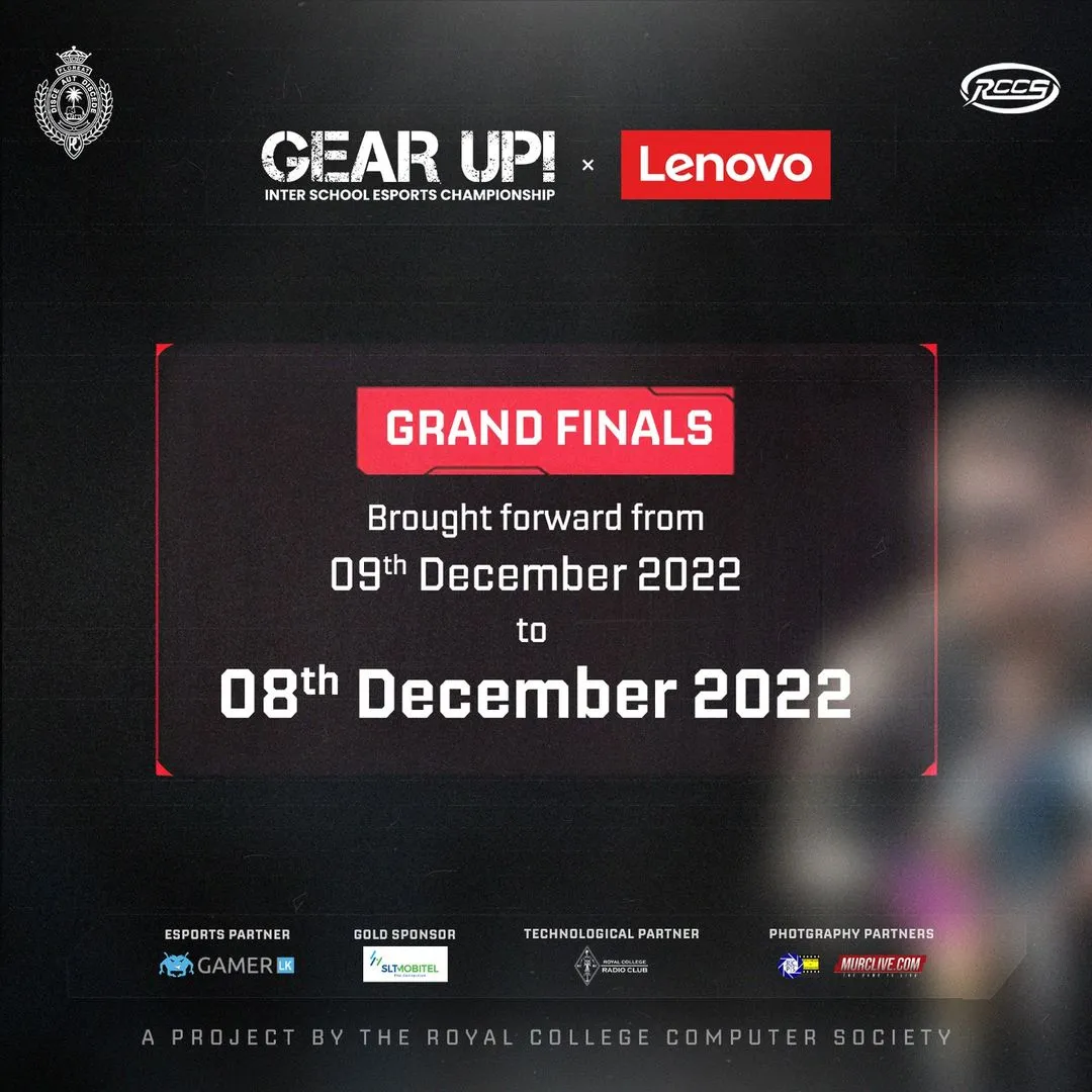 GearUP! 2022 Inter School eSports Championship