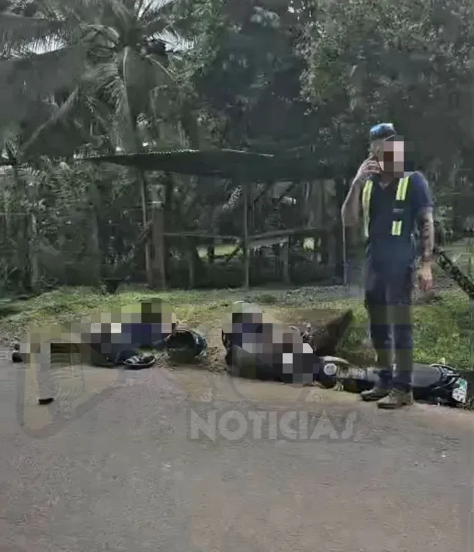 Dos personas heridas tras derrape de motocicleta en Río Cuarto