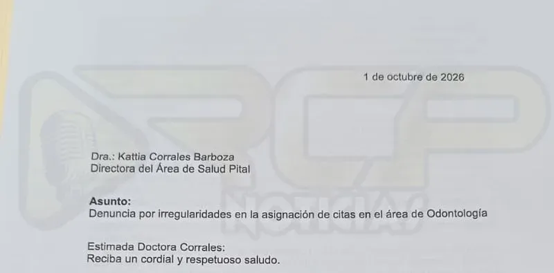 DENUNCIAN PRESUNTAS IRREGULARIDADES EN LA ASIGNACIÓN DE CITAS DE ODONTOLOGÍA EN PITAL
