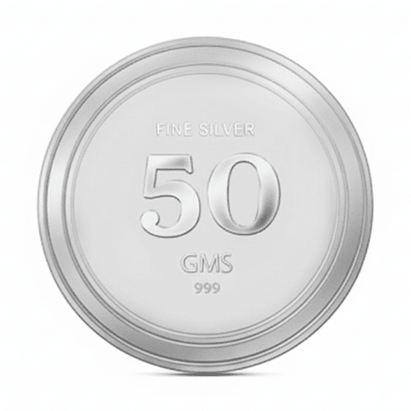 50 Gram 999 Fine Silver Coin