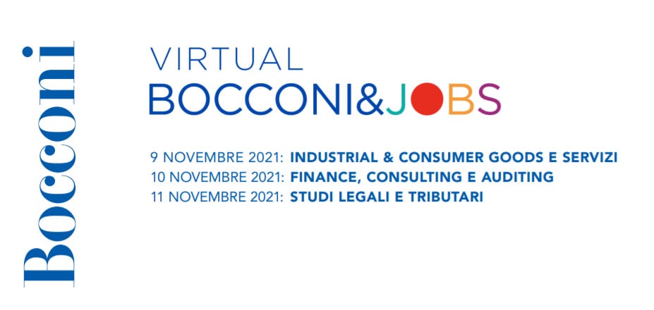 Bocconi University Career Day November 11, 2021