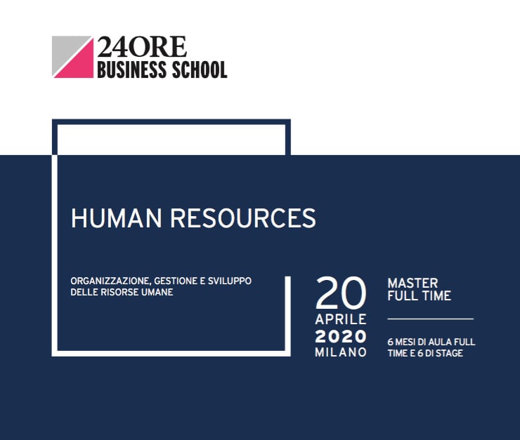 Andrea De Panfilis and Caterina Giacalone were speakers at the first day of the HR Master's course organized by the 24ORE Business School.