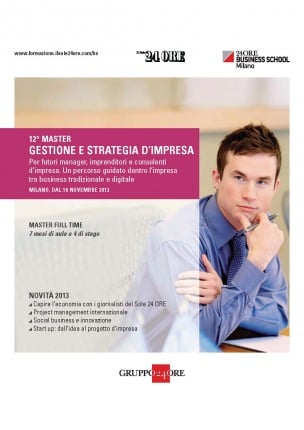 Master Gestione e Strategia d'Impresa