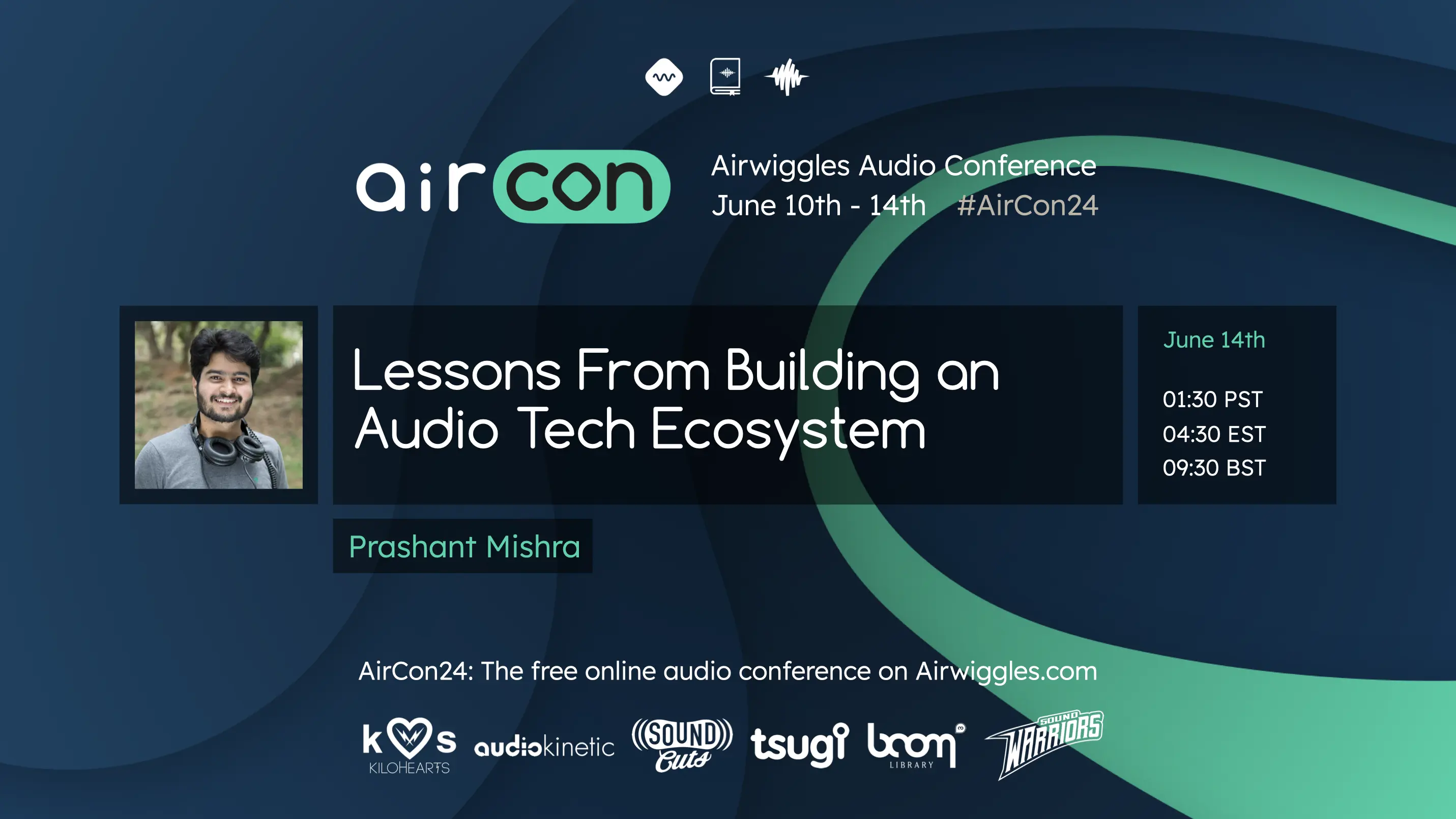 AirCon24 talk by Prashant Mishra - Lessons From Building an Audio Tech Ecosystem