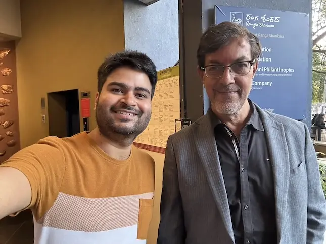 Prashant Mishra and Rajat Kapoor