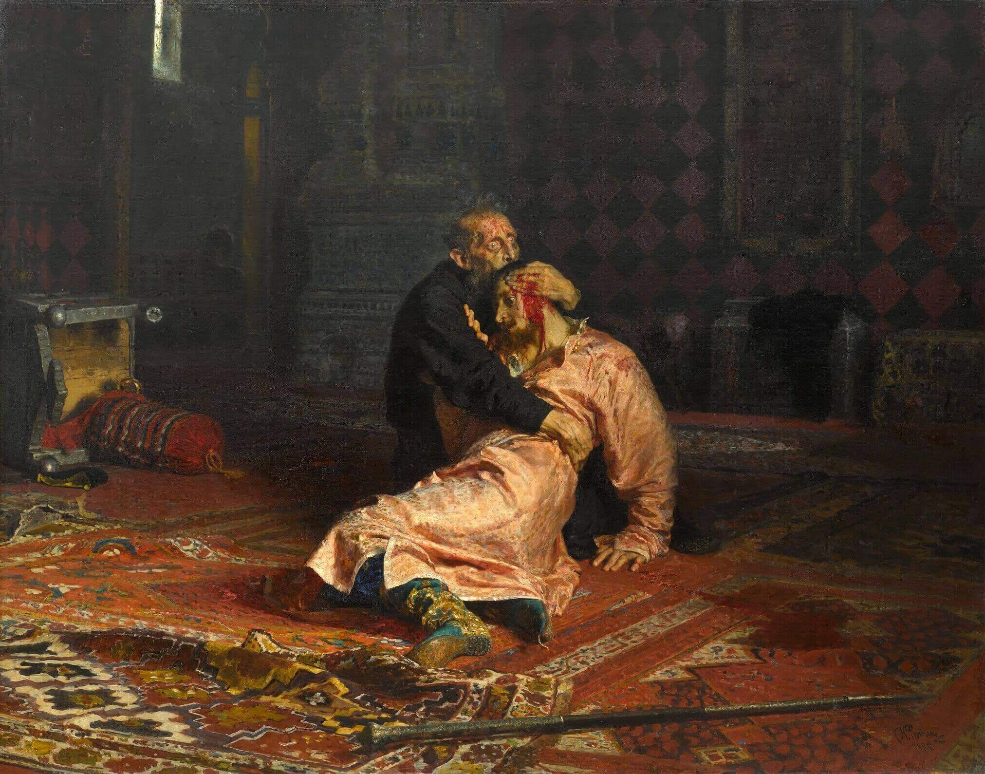 Ivan the Terrible and His Son Ivan