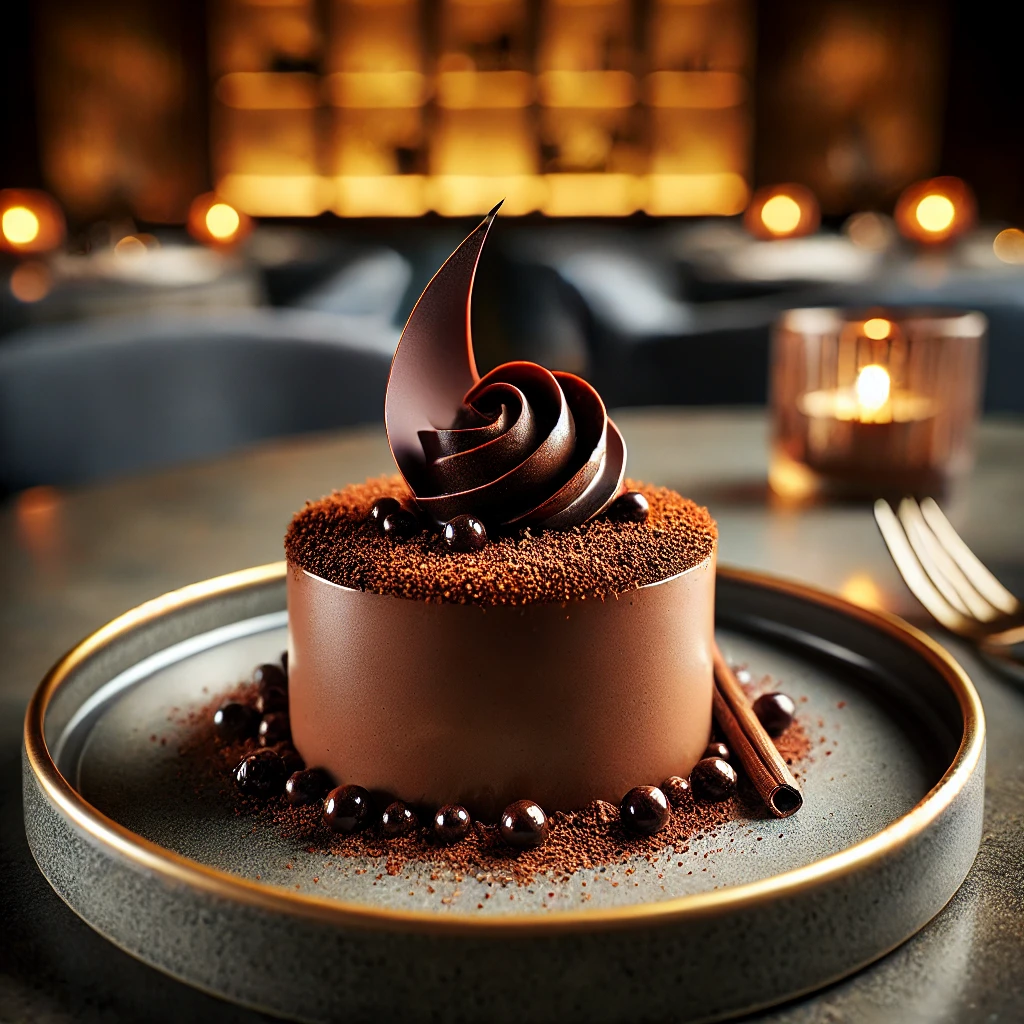 Szechuan Spiced Chocolate Mousse