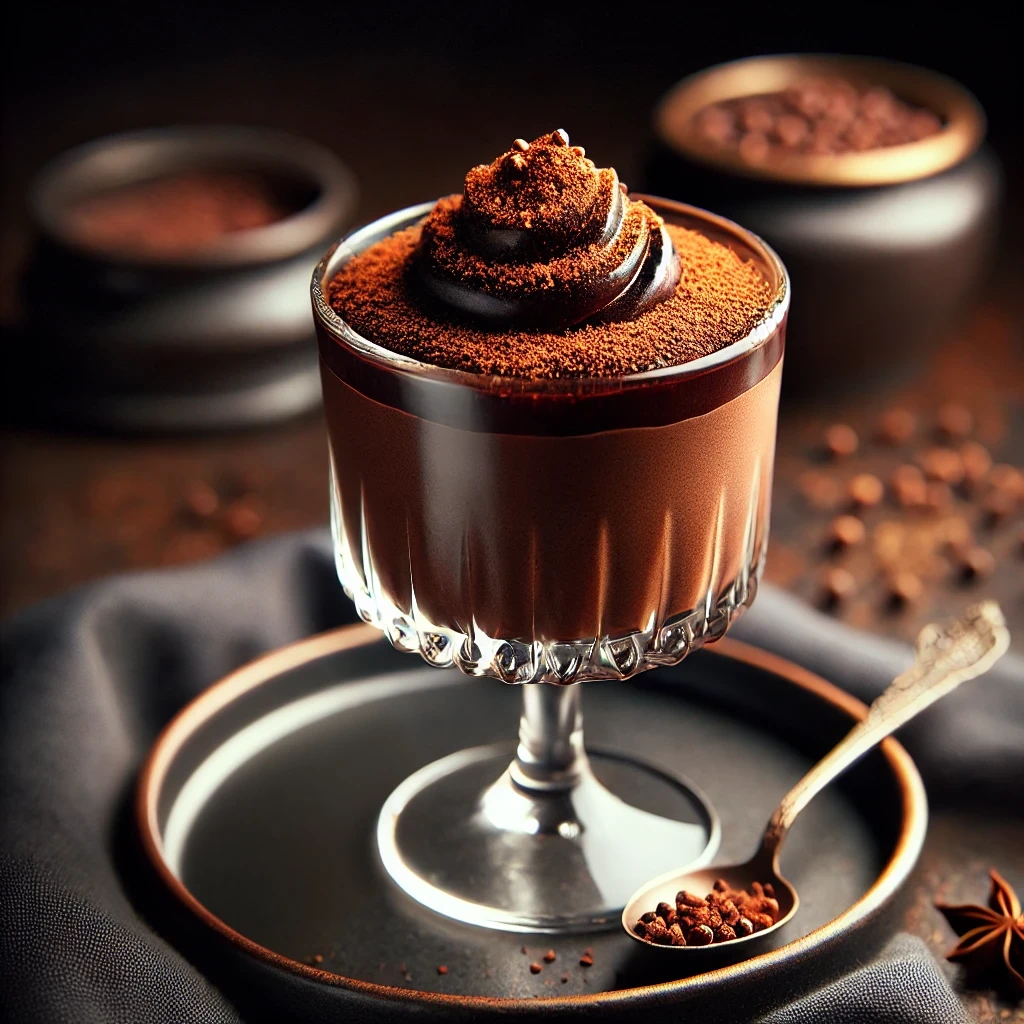 Szechuan Peppercorn Chocolate Mousse