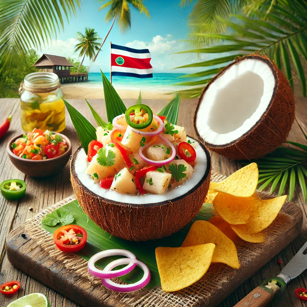 Tropical Coconut Ceviche