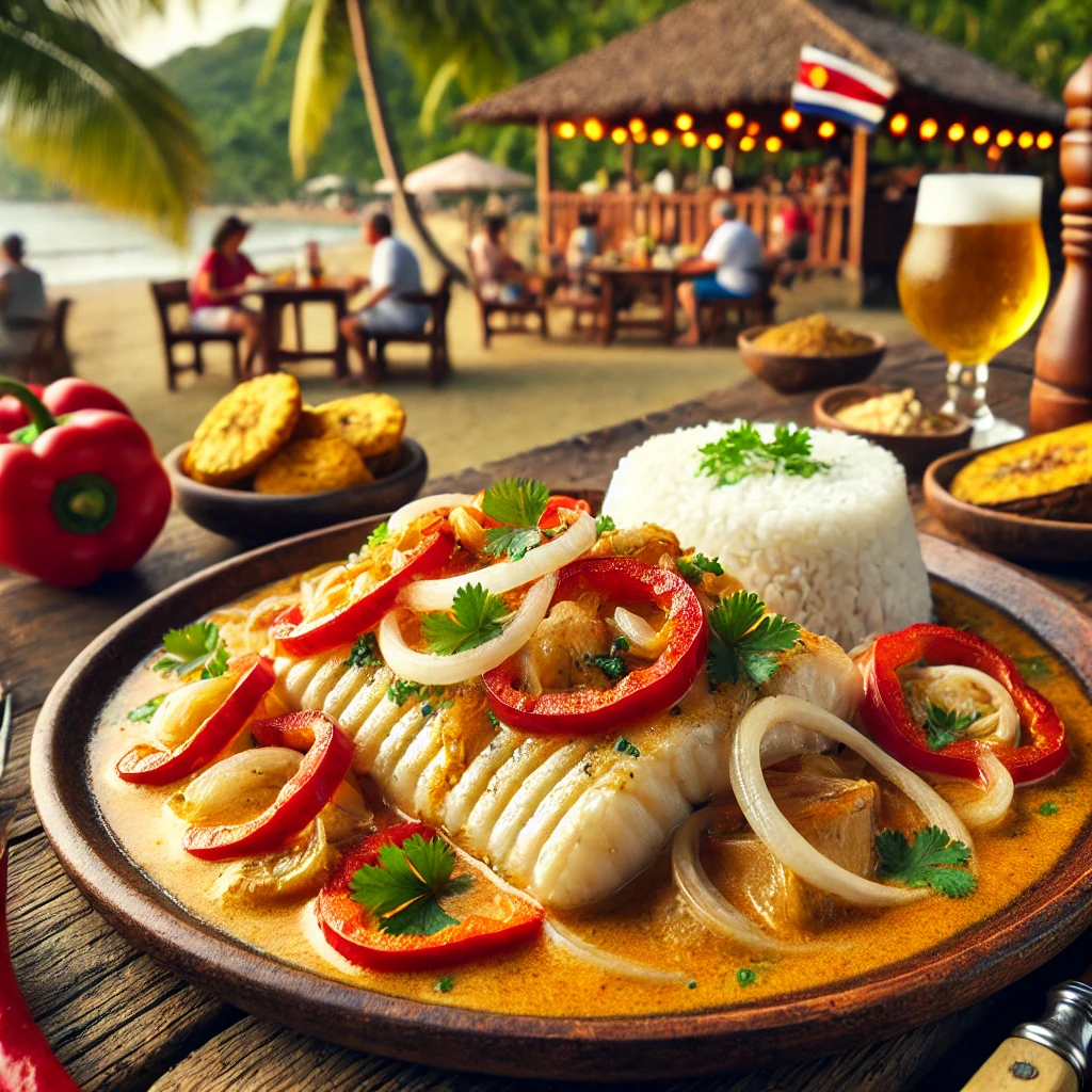 Pescado en Salsa de Coco (Fish in Coconut Sauce)