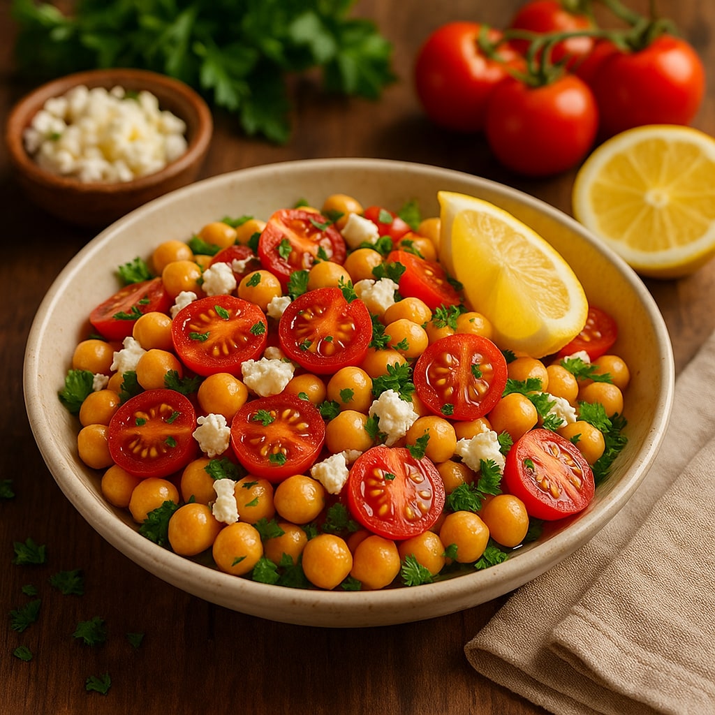 Mediterranean Chickpea Salad