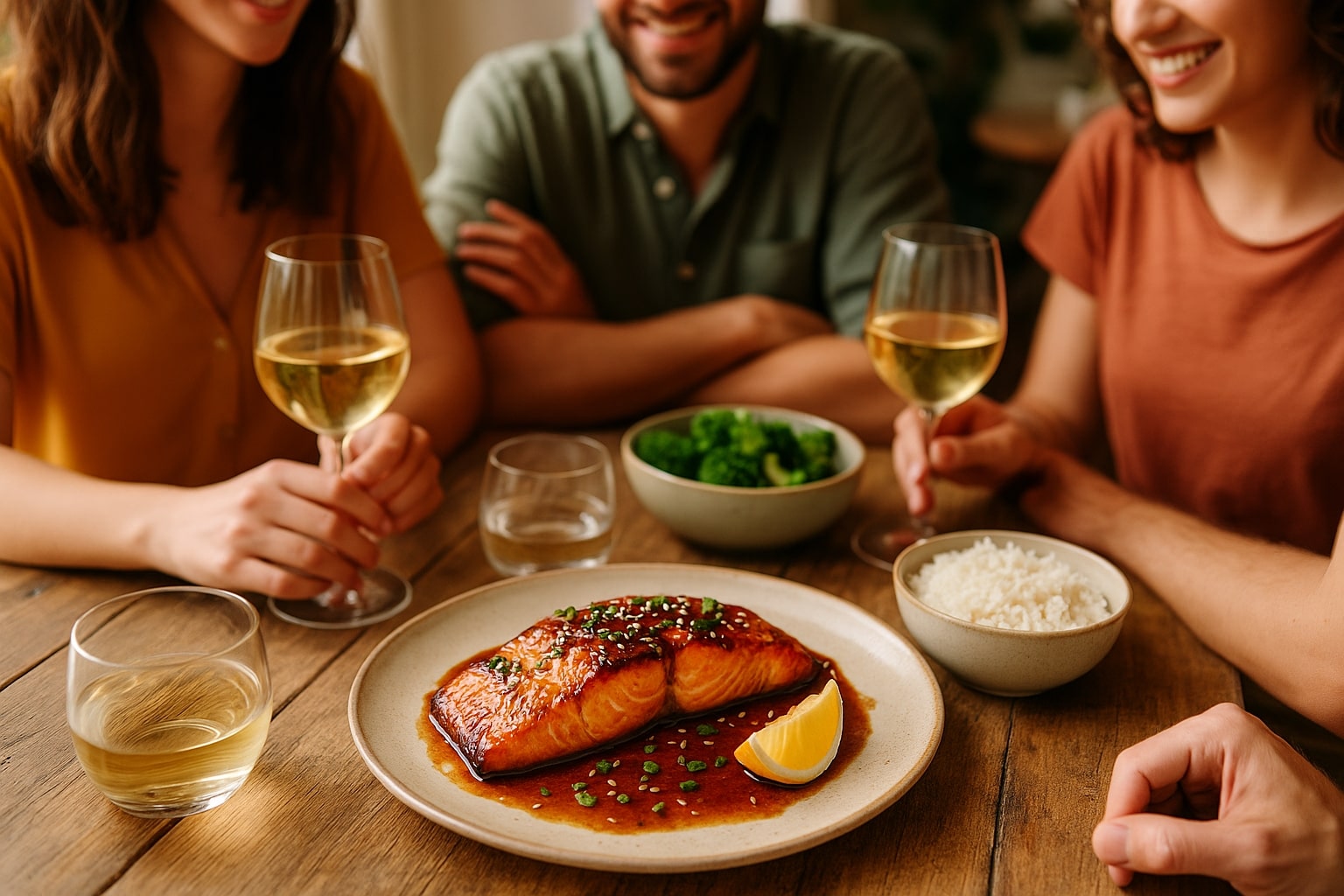 Honey Soy Glazed Salmon