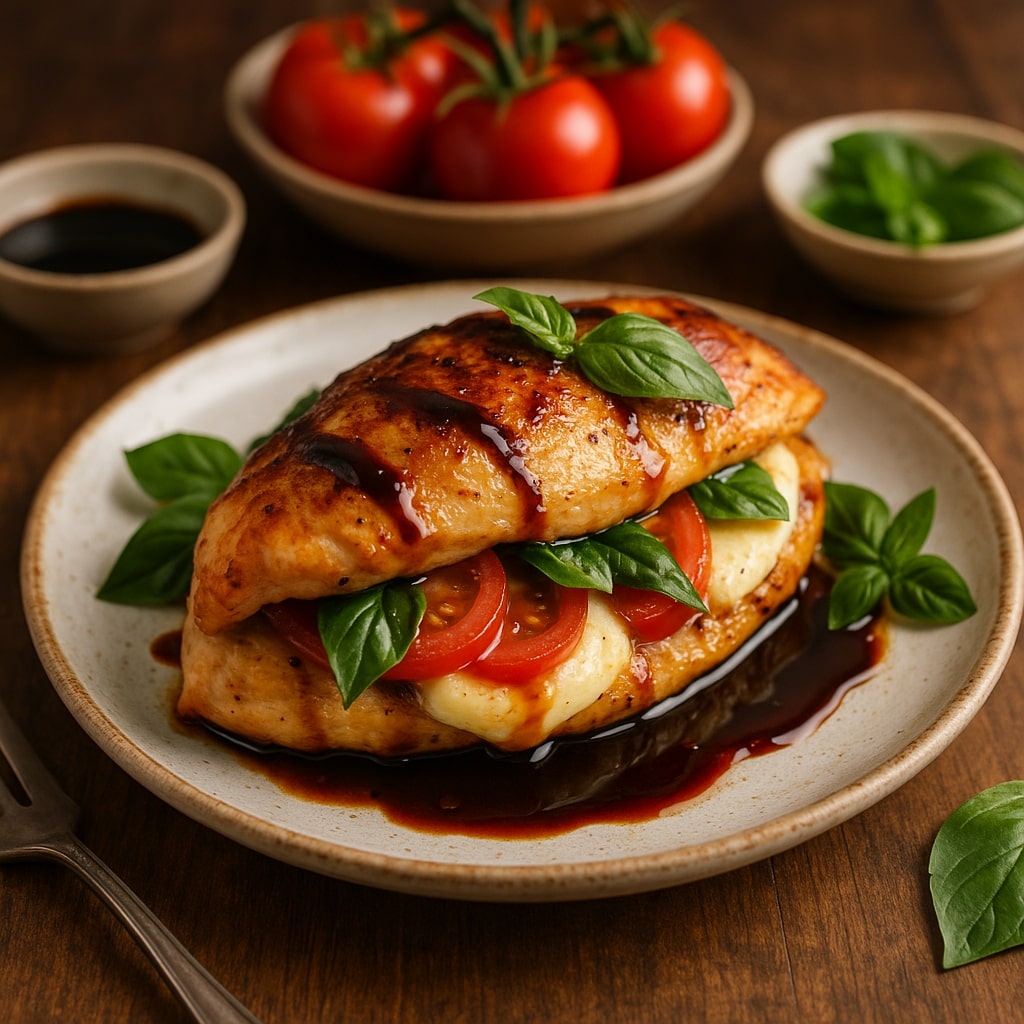 Caprese Stuffed Chicken