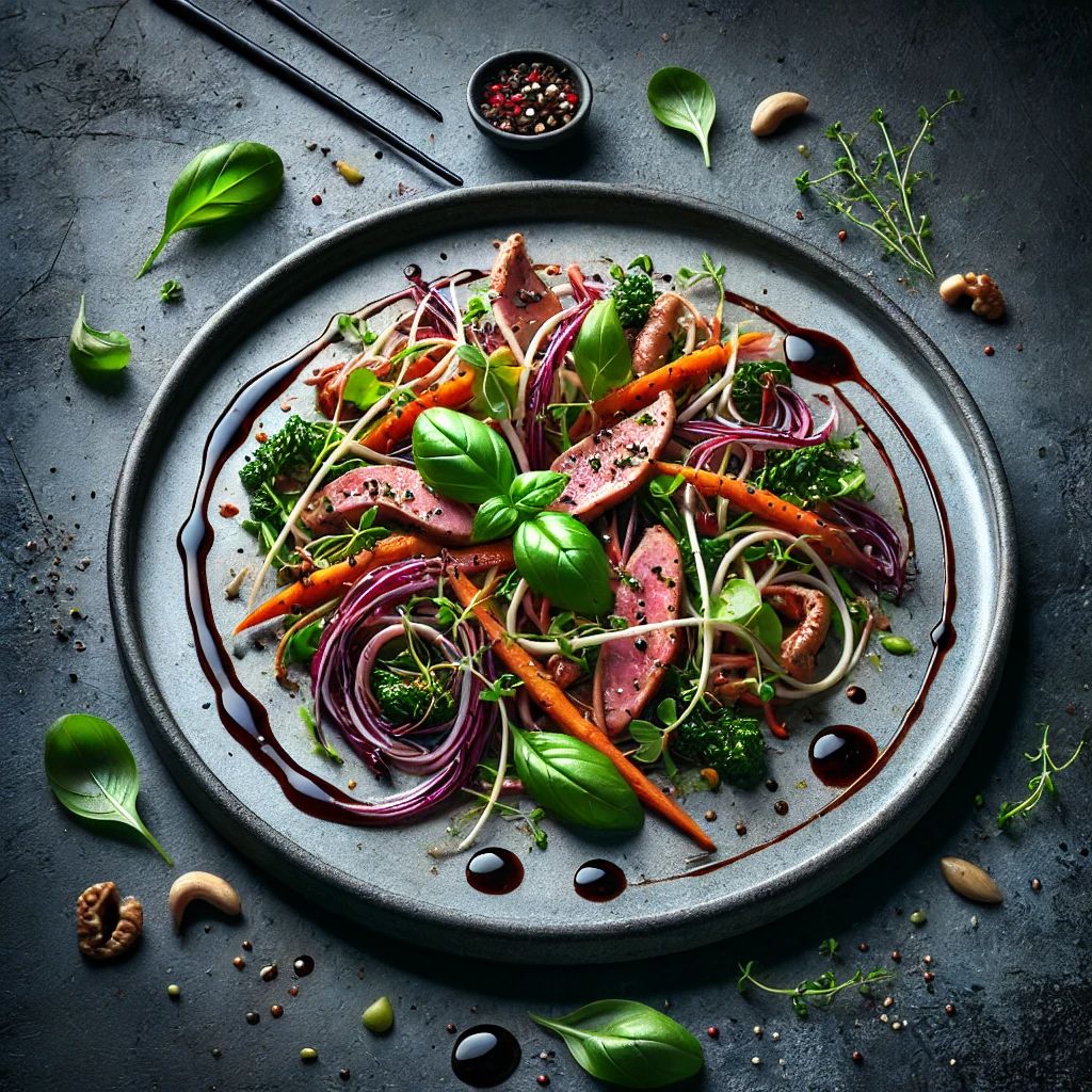 Basil and Thyme Rabbit Stir-Fry