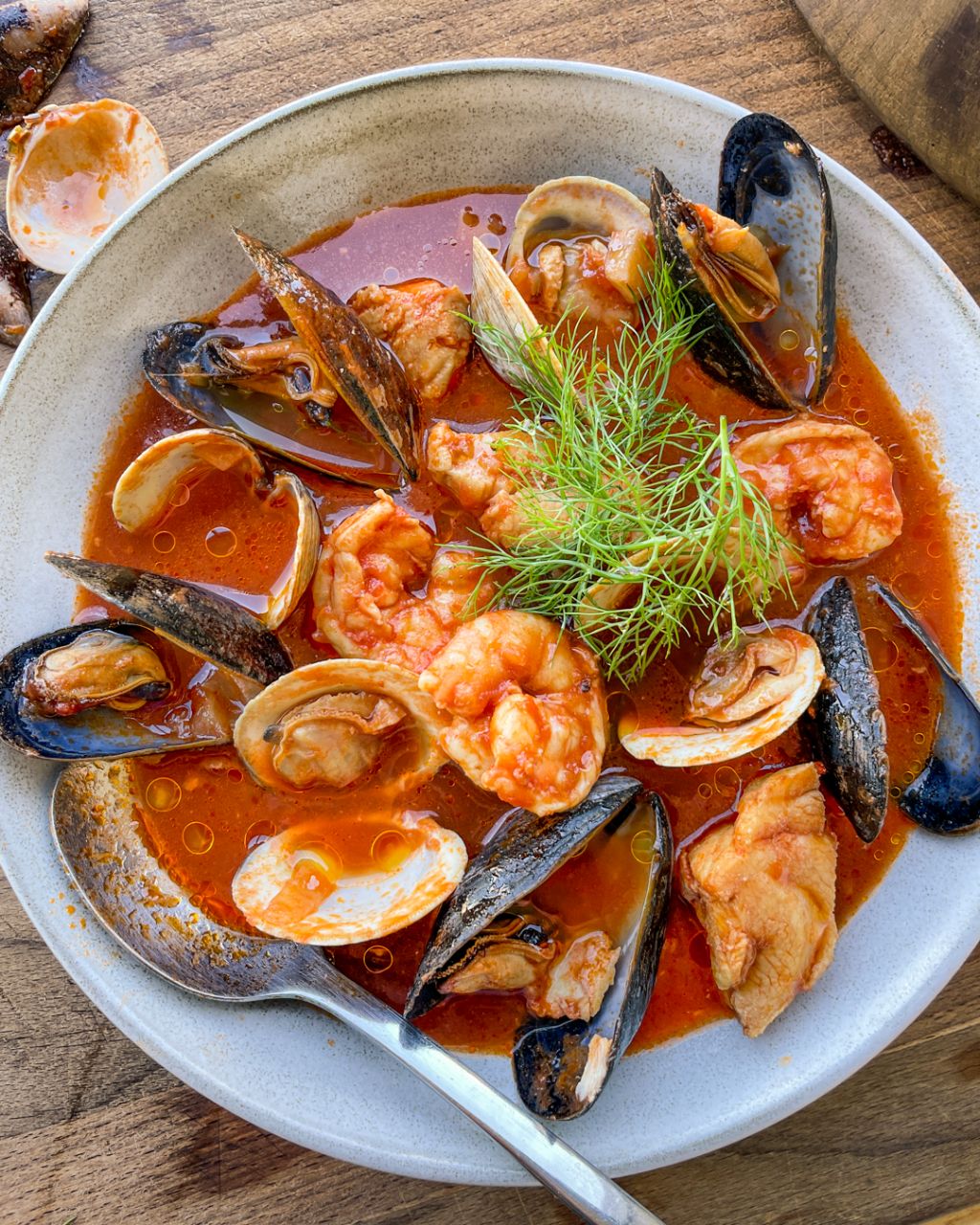 Cioppino fish soup