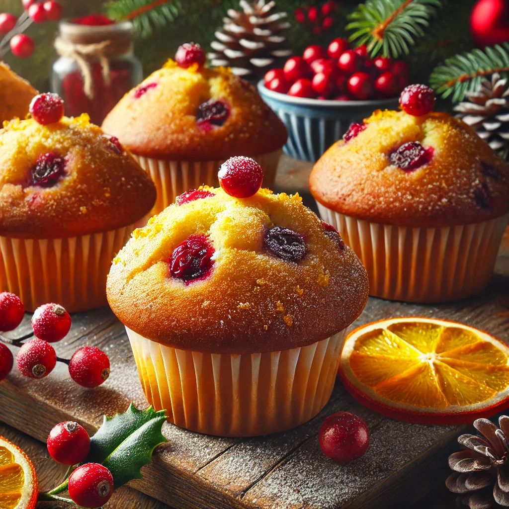 Cranberry Orange Muffins