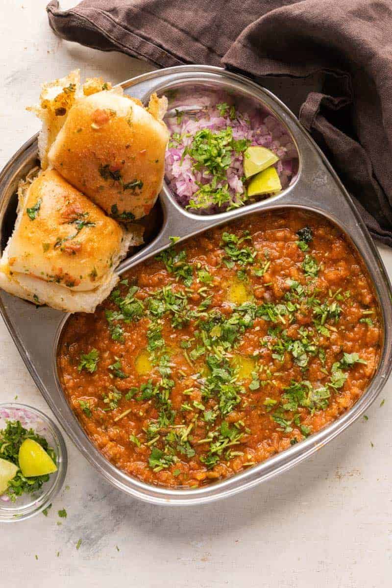 Mumbai Street Food - Pav Bhaji