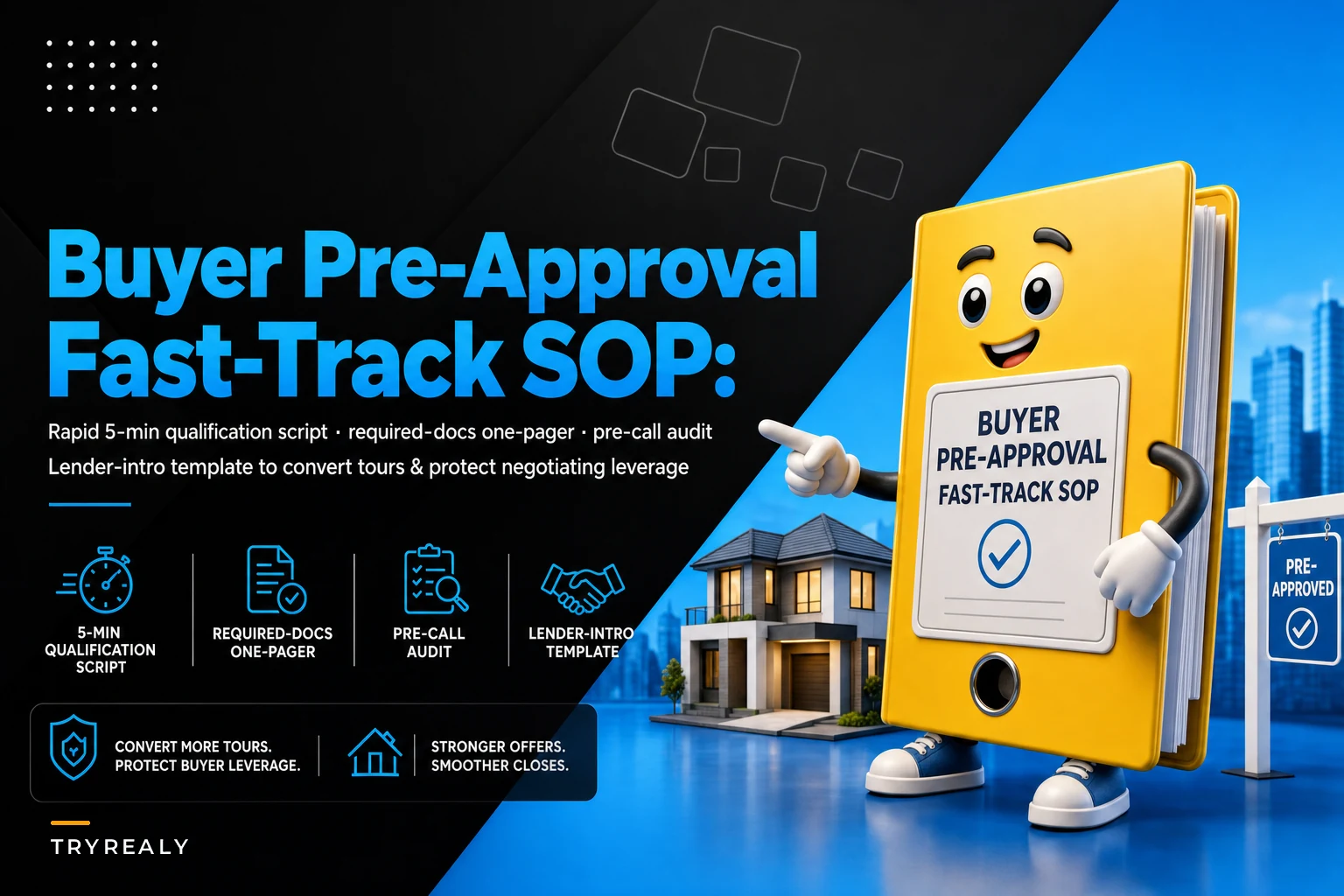 5-Minute Buyer Pre-Approval Fast-Track SOP for Agents